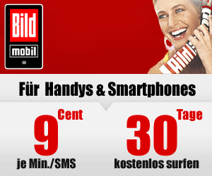BILDmobil Prepaid Tarif für Handys und Smartphones