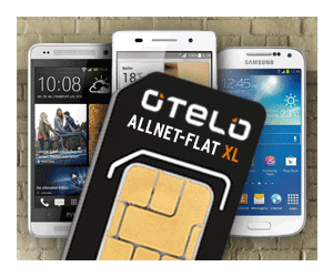 OTELO Allnet Flat XL Handyvertrag im D-Netz